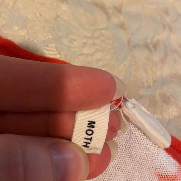 Colorful Moth Anthropologie brand Cardigan - Picture 5 of 8